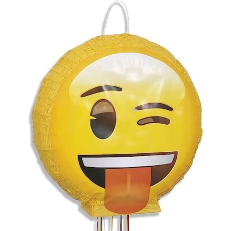 Pinata Emoji 3d emoticono lengua 45 cm 11179661978 66197