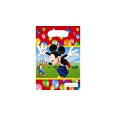 Bolsas detalles cumpleanos Mickey Mouse 6 uds 5201184802472 80247