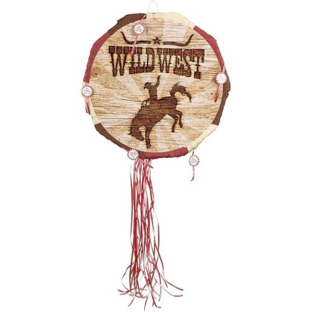 Pinata fiesta oeste vaquera 40 cm 8712026543646 54364