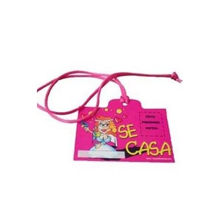 Tarjeta identificativa foto ella -Tus Disfraces Baratos