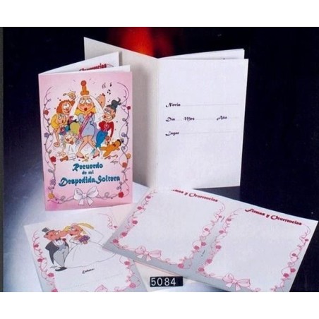 Libro firmas despedida de soltera barata -Tus Disfraces Baratos