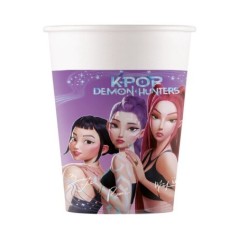 Vasos Guerreras K-Pop huntrix 8 uds cumpleaños Tus disfraces baratos