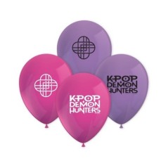 Globos latex Guerreras K-pop huntrix 8 uds Tus disfraces baratos