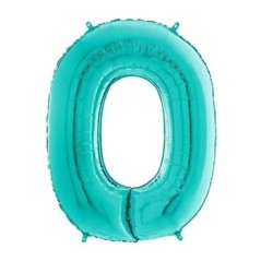Globo numero 1 con pie 64 cm