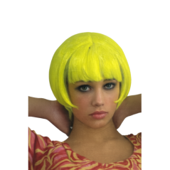peluca pop star amarilla corta con flequillo 8435118240840 4732