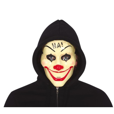 Mascara payaso asesino ha ha pvc
