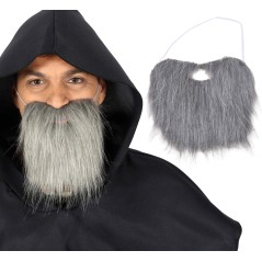 Barba canosa gris anciano-Tus disfraces baratos