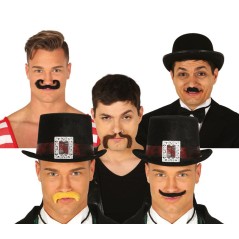 Bigotes surtidos 6 unidades