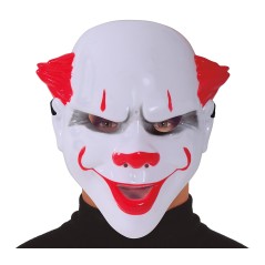 Mascara payaso asesino pelicula pvc -Tus disfraces baratos