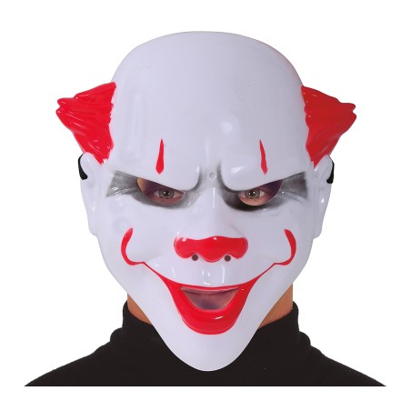 Mascara payaso asesino pelicula pvc -Tus disfraces baratos