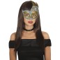 Mascara calavera con strass brillantes