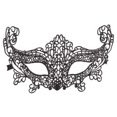 Antifaz bordado negro elegante