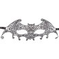 Antifaz bordado murcielago cat woman superheroina