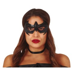Antifaz negro para superheroe-Tus Disfraces
