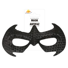 Antifaz negro para superheroe-Tus Disfraces