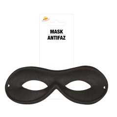 Antifaz pierrot negro-Tus Disfraces