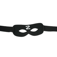 Antifaz zorro negro con la z-Tus Disfraces