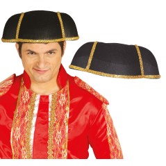 Montera torero adulto ribetes dorados sombrero-Tus Disfraces baratos
