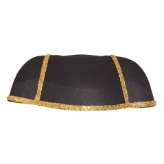 Montera torero adulto ribetes dorados sombrero