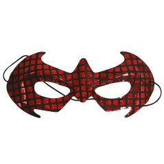 Antifaz rojo spider super heroe-Tus Disfraces