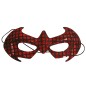 Antifaz rojo spider super heroe