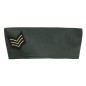 Gorro militar verde con insignia sargento usa