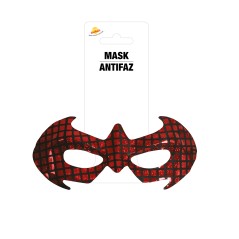Antifaz rojo spider super heroe-Tus Disfraces