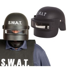 Casco SWAT policia antidisturbios adulto-Tus Disfraces baratos