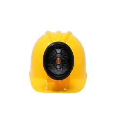 Casco minero con luz real minion