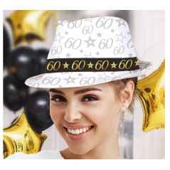 Gorro gangster 60 cumpleaños-Tus Disfraces baratos