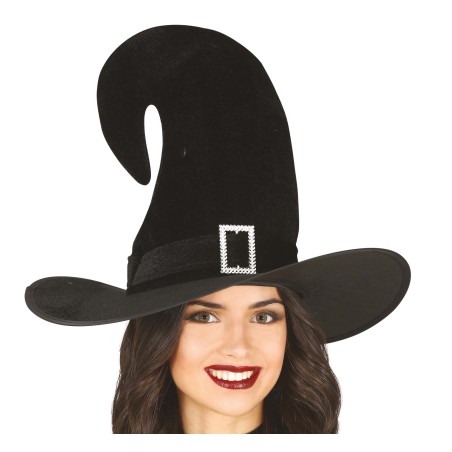 Sombrero bruja negro ducavesa-Tus Disfraces