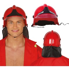 Casco jefe de bomberos deluxe-Tus Disfraces baratos