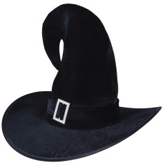 Sombrero bruja negro ducavesa-Tus Disfraces