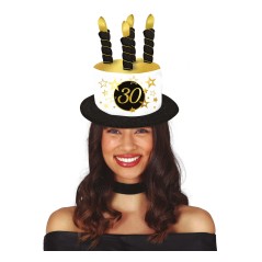 Sombrero velas 30 cumpleaños