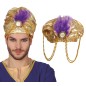 Turbante arabe oro paje