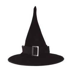 Sombrero harry terciopelo bruja negro