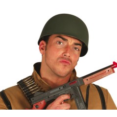 Casco militar segunda guerra mundial verde
