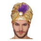 Turbante arabe oro paje