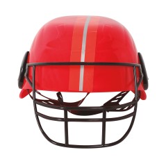 Casco futbol americano rojo infantil