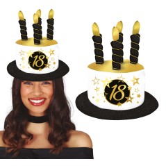 Sombrero velas 18 cumpleaños-Tus Disfraces baratos