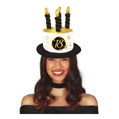 Sombrero velas 18 cumpleaños