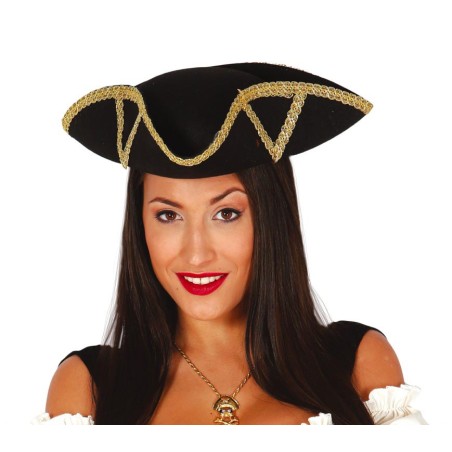 Sombrero almirante pirata capitan