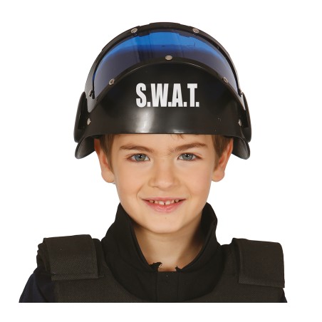 Casco s.w.at. infantil polica swat