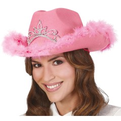 Sombrero vaquero rosa harry styles-Tus Disfraces baratos