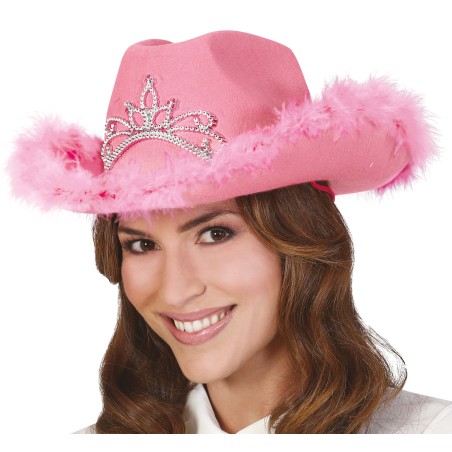 Sombrero vaquero rosa harry styles-Tus Disfraces baratos