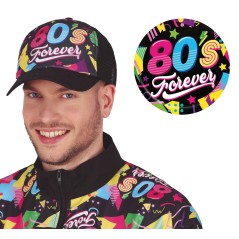 Gorra años 80 ochentera-Tus Disfraces baratos