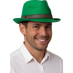Sombrero gangster verde