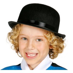 Bombin negro de fieltro infantil-Tus Disfraces baratos