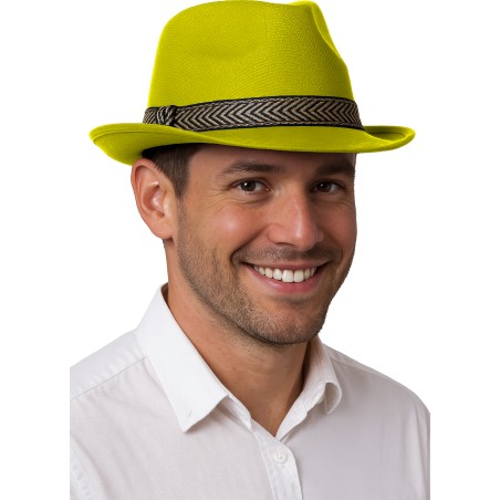 Sombrero gangster amarillo