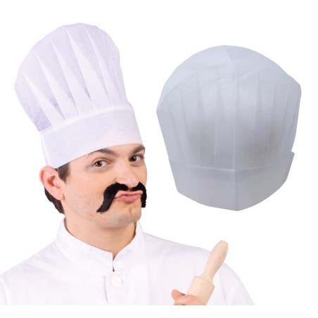 Gorro cocinero papel barato cheff-Tus Disfraces baratos